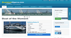 Desktop Screenshot of algarve.boatshed.com