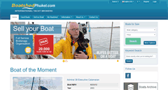 Desktop Screenshot of phuket.boatshed.com