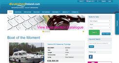 Desktop Screenshot of ireland.boatshed.com