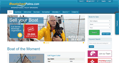 Desktop Screenshot of palma.boatshed.com