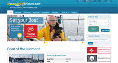Desktop Screenshot of brixham.boatshed.com