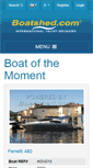 Mobile Screenshot of boatshed.com