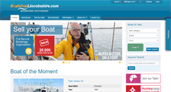 Desktop Screenshot of lincolnshire.boatshed.com