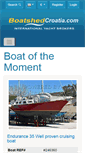 Mobile Screenshot of croatia.boatshed.com
