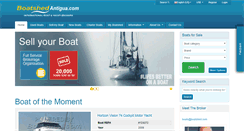 Desktop Screenshot of antigua.boatshed.com